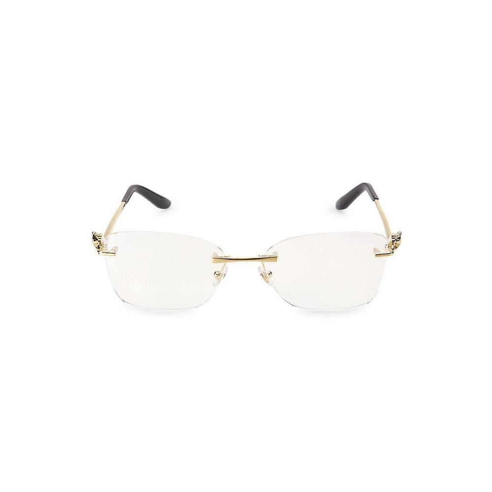 Cartier CT0120o-001 Eyeglasses Gold Metal